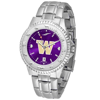 Purple Washington Huskies Competitor Steel AnoChrome Watch