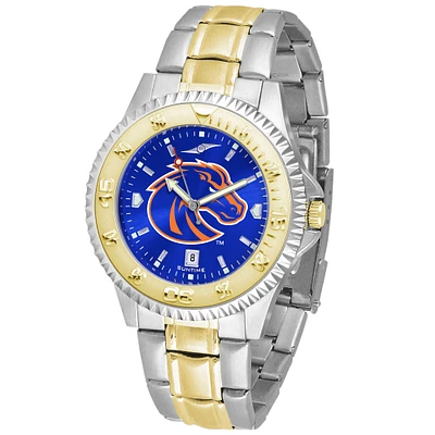 Royal Boise State Broncos Competitor Two-Tone AnoChrome Watch