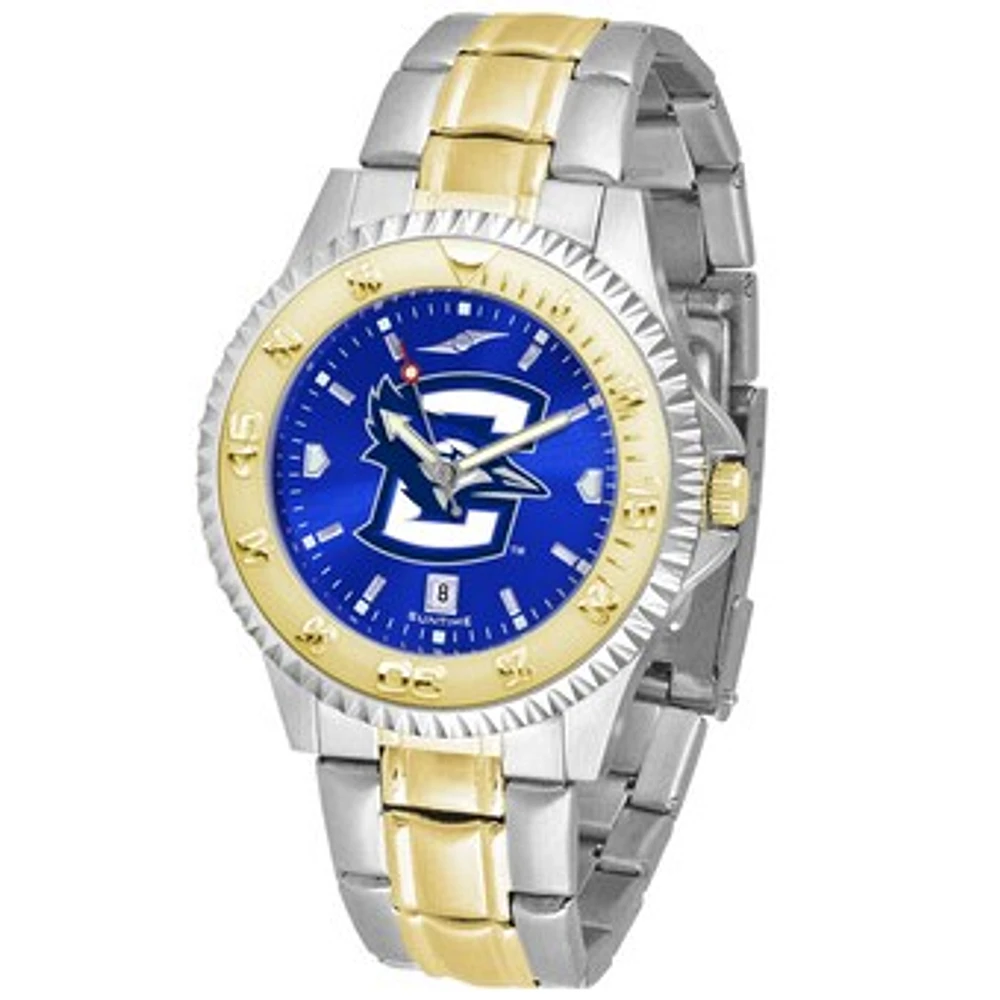 Blue Creighton Bluejays Competitor Two-Tone AnoChrome Watch