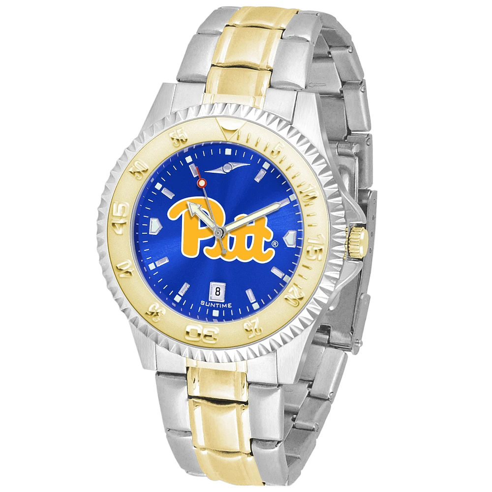 Royal Pitt Panthers Competitor Two-Tone AnoChrome Watch