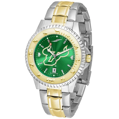 Green South Florida Bulls Competitor Two-Tone AnoChrome Watch
