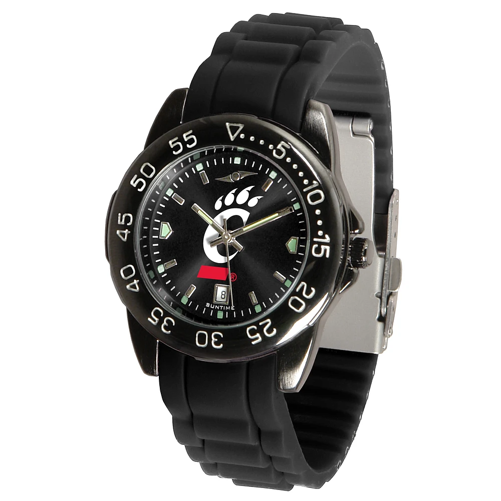 Black Cincinnati Bearcats FantomSport AC AnoChrome Watch