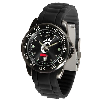 Black Cincinnati Bearcats FantomSport AC AnoChrome Watch