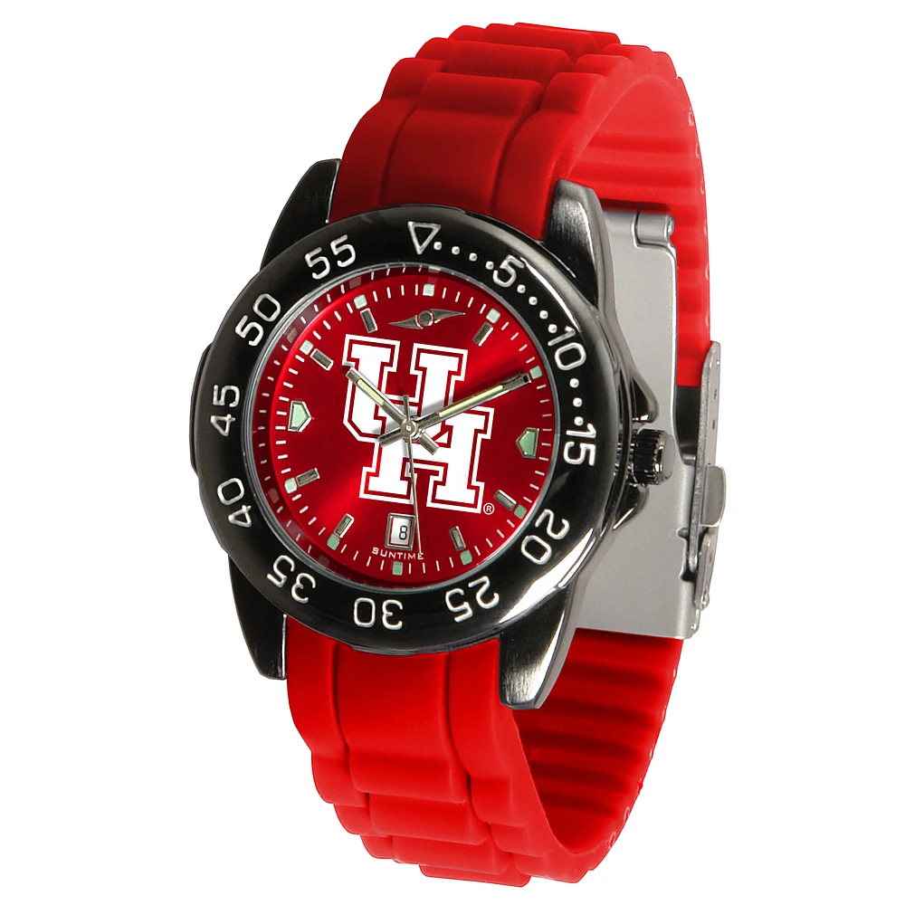 Red Houston Cougars FantomSport AC AnoChrome Watch