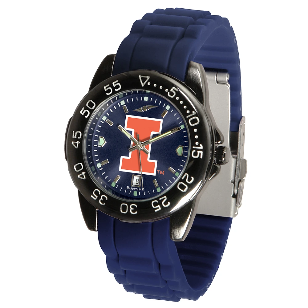 Navy Illinois Fighting Illini FantomSport AC AnoChrome Watch