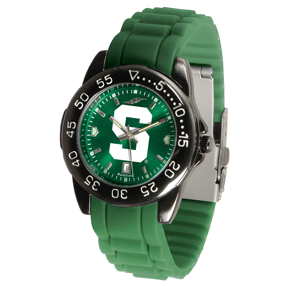 Green Michigan State Spartans FantomSport AC AnoChrome Watch