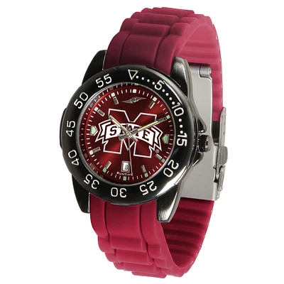 Maroon Mississippi State Bulldogs FantomSport AC AnoChrome Watch