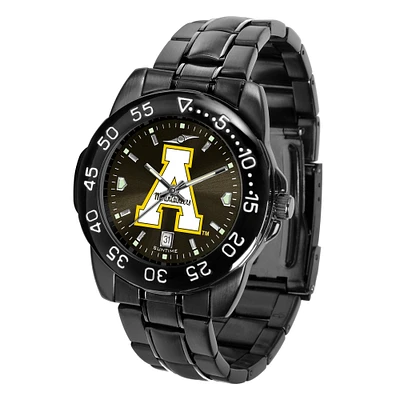 Black Appalachian State Mountaineers FantomSport AnoChrome Watch