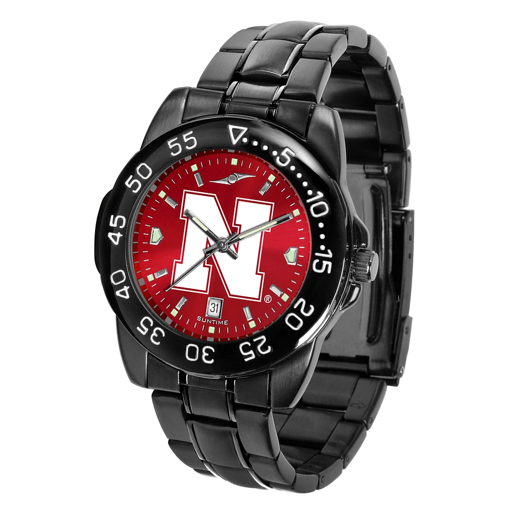 Scarlet Nebraska Huskers FantomSport AnoChrome Watch
