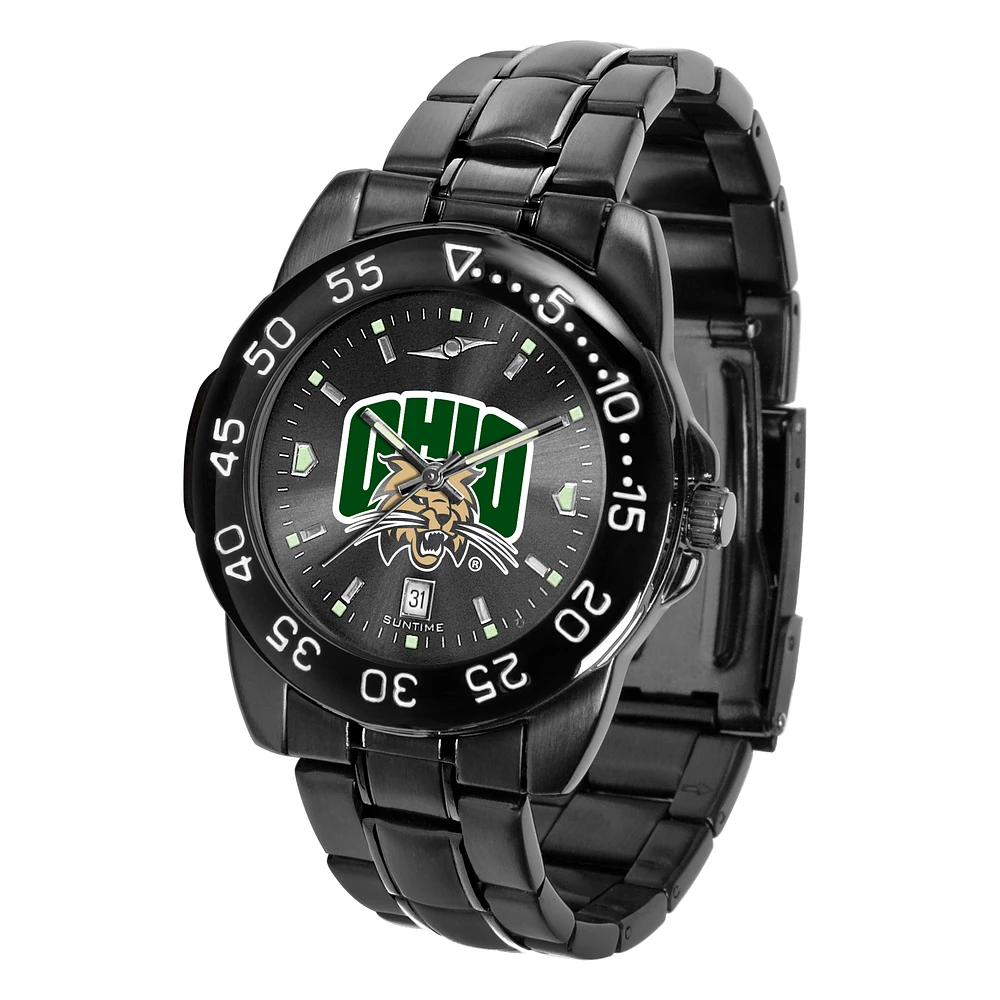 Black Ohio Bobcats FantomSport AnoChrome Watch