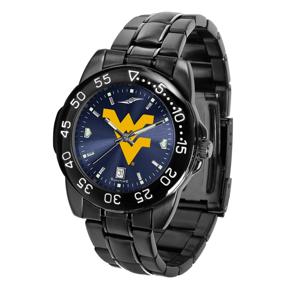 Navy West Virginia Mountaineers FantomSport AnoChrome Watch