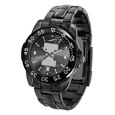 Black Illinois Fighting Illini FantomSport Watch