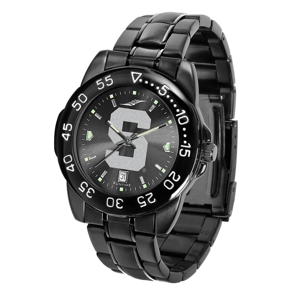 Black Michigan State Spartans FantomSport Watch
