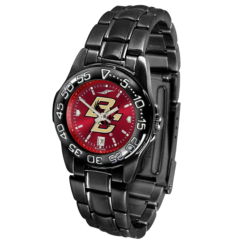 Women's Maroon Boston College Eagles FantomSport AnoChrome Watch