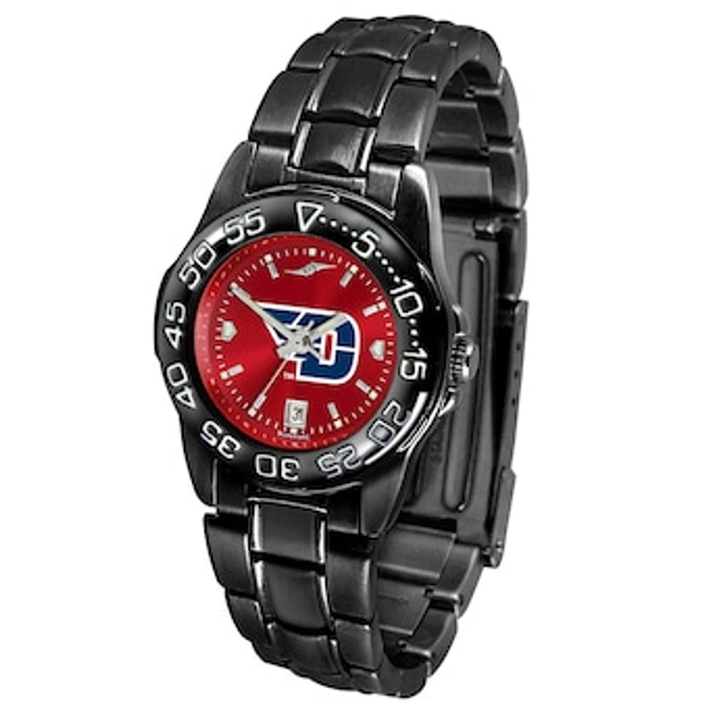 Women's Red Dayton Flyers FantomSport AnoChrome Watch
