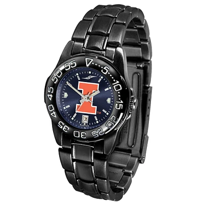 Women's Navy Illinois Fighting Illini FantomSport AnoChrome Watch