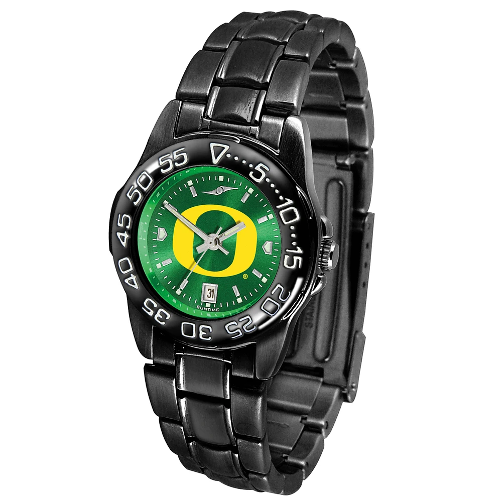 Women's Green Oregon Ducks FantomSport AnoChrome Watch
