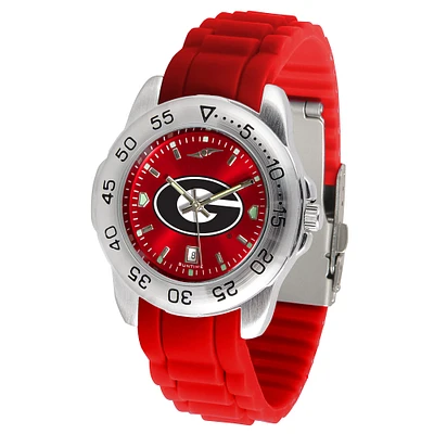 Red Georgia Bulldogs Sport AC AnoChrome Watch