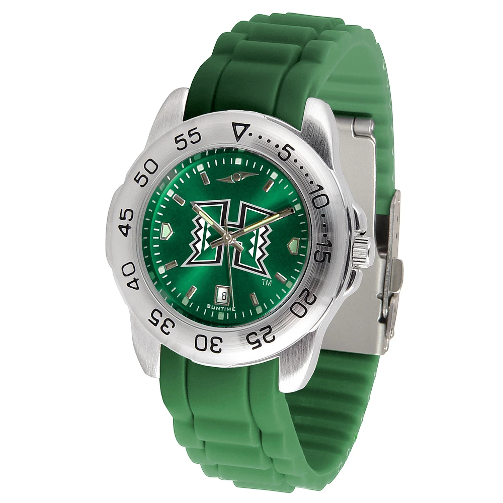 Green Hawaii Warriors Sport AC AnoChrome Watch