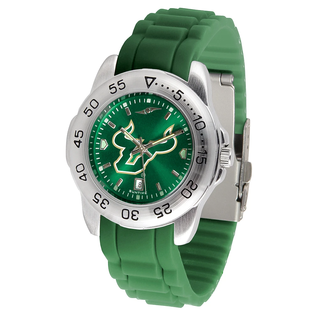 Green South Florida Bulls Sport AC AnoChrome Watch