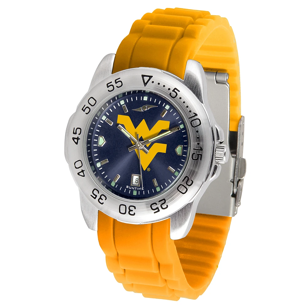 Navy West Virginia Mountaineers Sport AC AnoChrome Watch