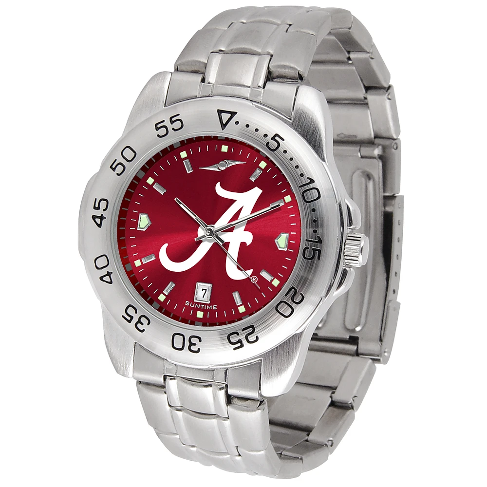 Crimson Alabama Crimson Tide Sport Steel AnoChrome Watch