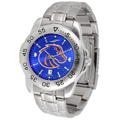 Royal Boise State Broncos Sport Steel AnoChrome Watch