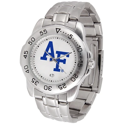 White Air Force Falcons Sport Steel Watch