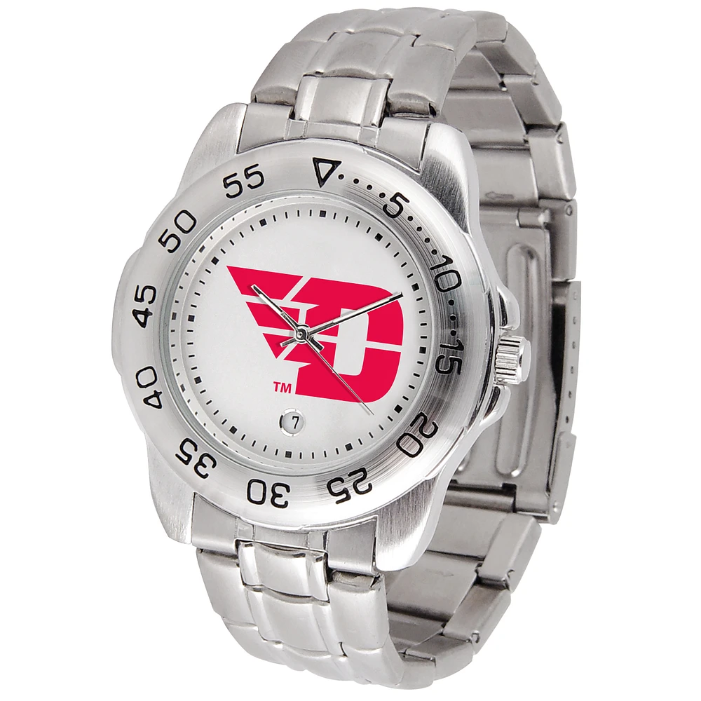White Dayton Flyers Sport Steel Watch