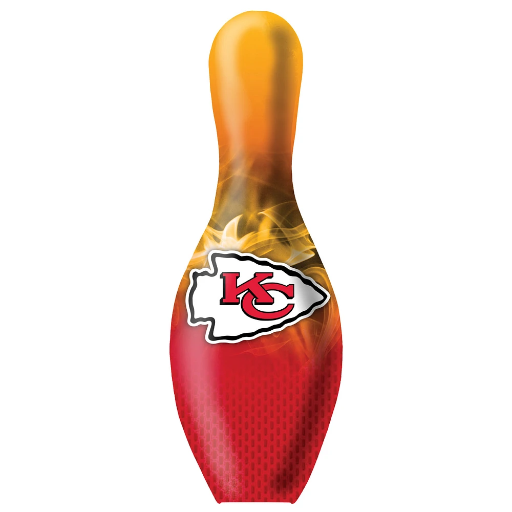 Kansas City Chiefs NFL On Fire Bowling Pin