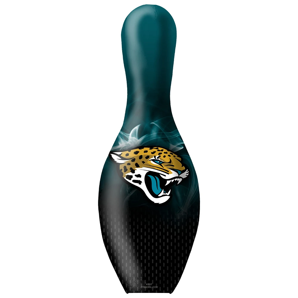 Jacksonville Jaguars NFL On Fire Bowling Pin