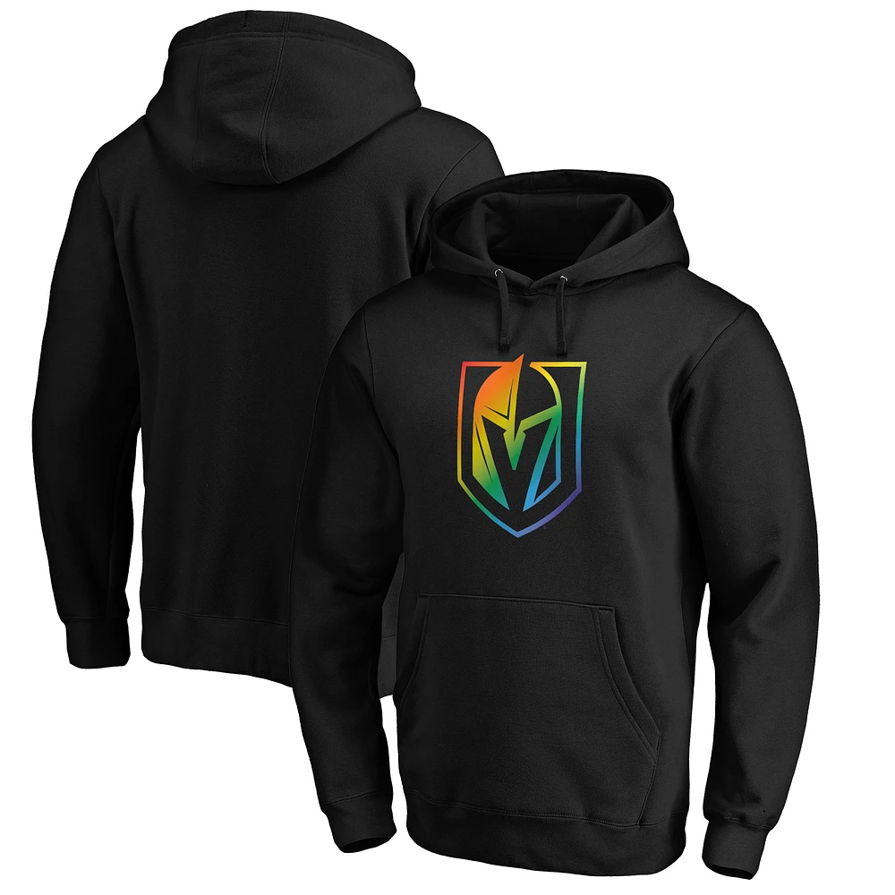 Men's Black Vegas Golden Knights Team Pride Logo Pullover Hoodie