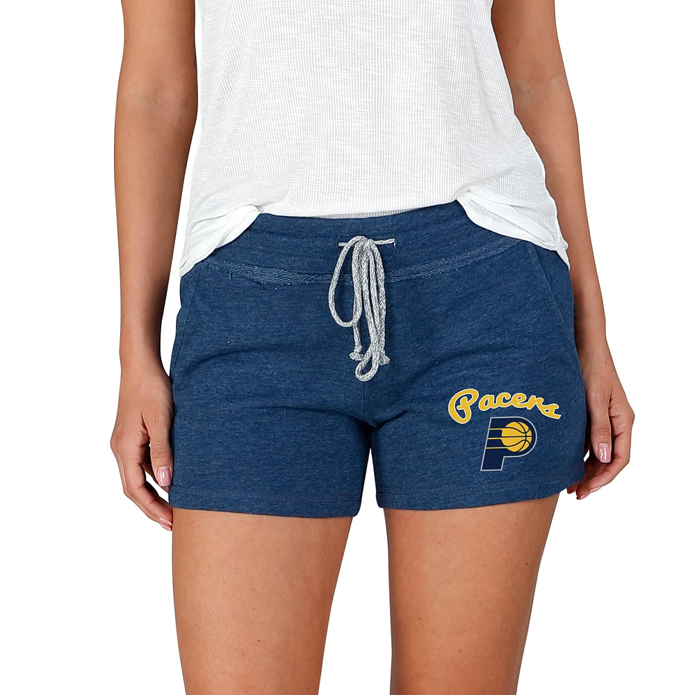Women's Concepts Sport Navy Indiana Pacers Mainstream Terry Shorts
