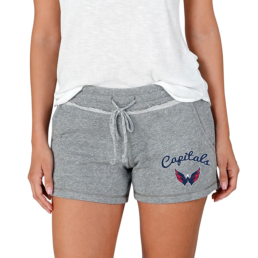 Women's Concepts Sport Gray Washington Capitals Mainstream Terry Shorts