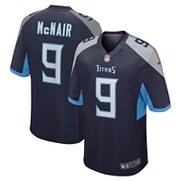 Men's Nike Steve McNair Navy Tennessee Titans Game Retired Player Jersey