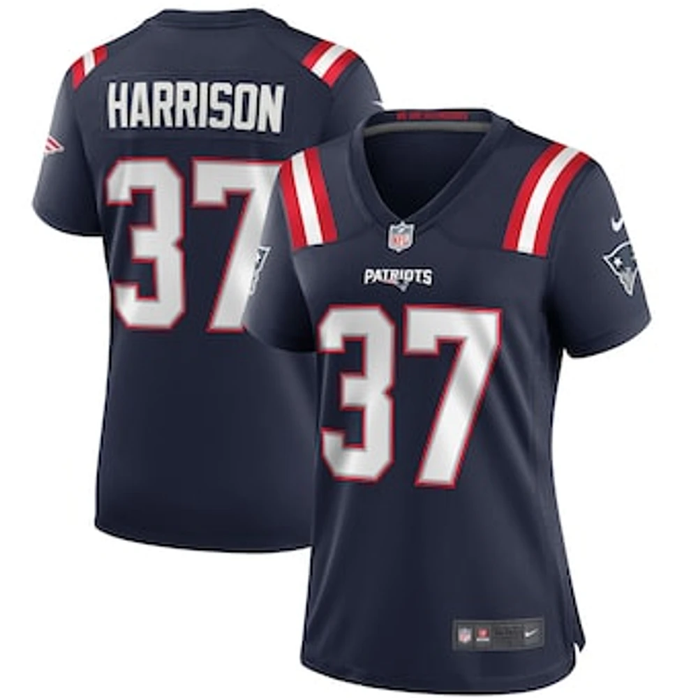 Women's Nike Rodney Harrison Navy New England Patriots Game Retired Player Jersey