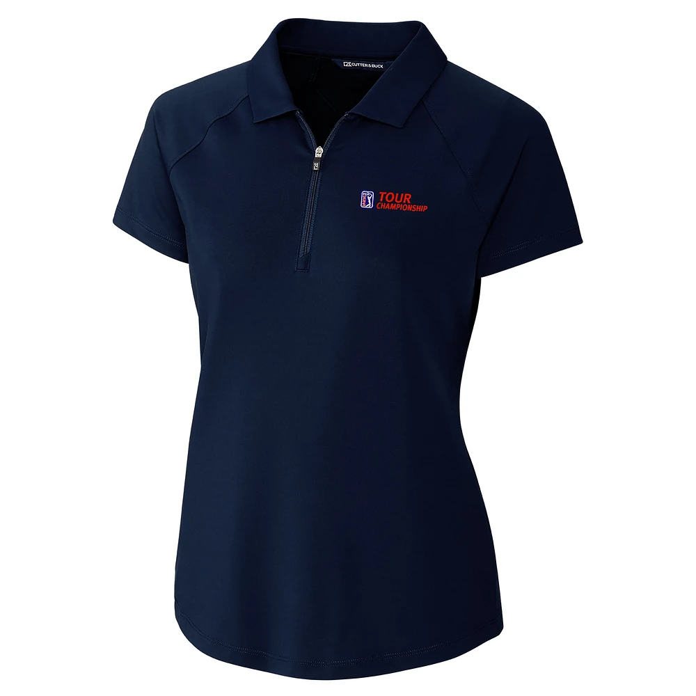 Women's Cutter & Buck Navy TOUR Championship Forge Polo
