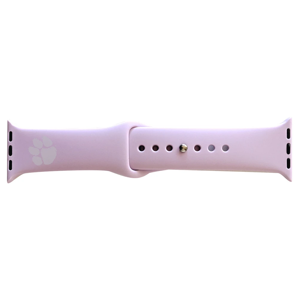 Purple Clemson Tigers 42-44mm Color Apple Watch Wrist Band