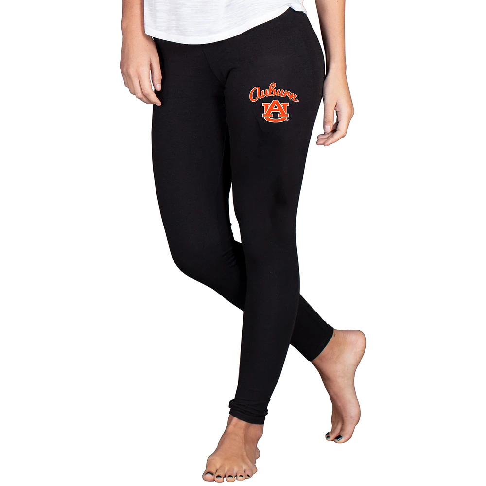 Women's Concepts Sport Black Auburn Tigers Fraction Essential Leggings