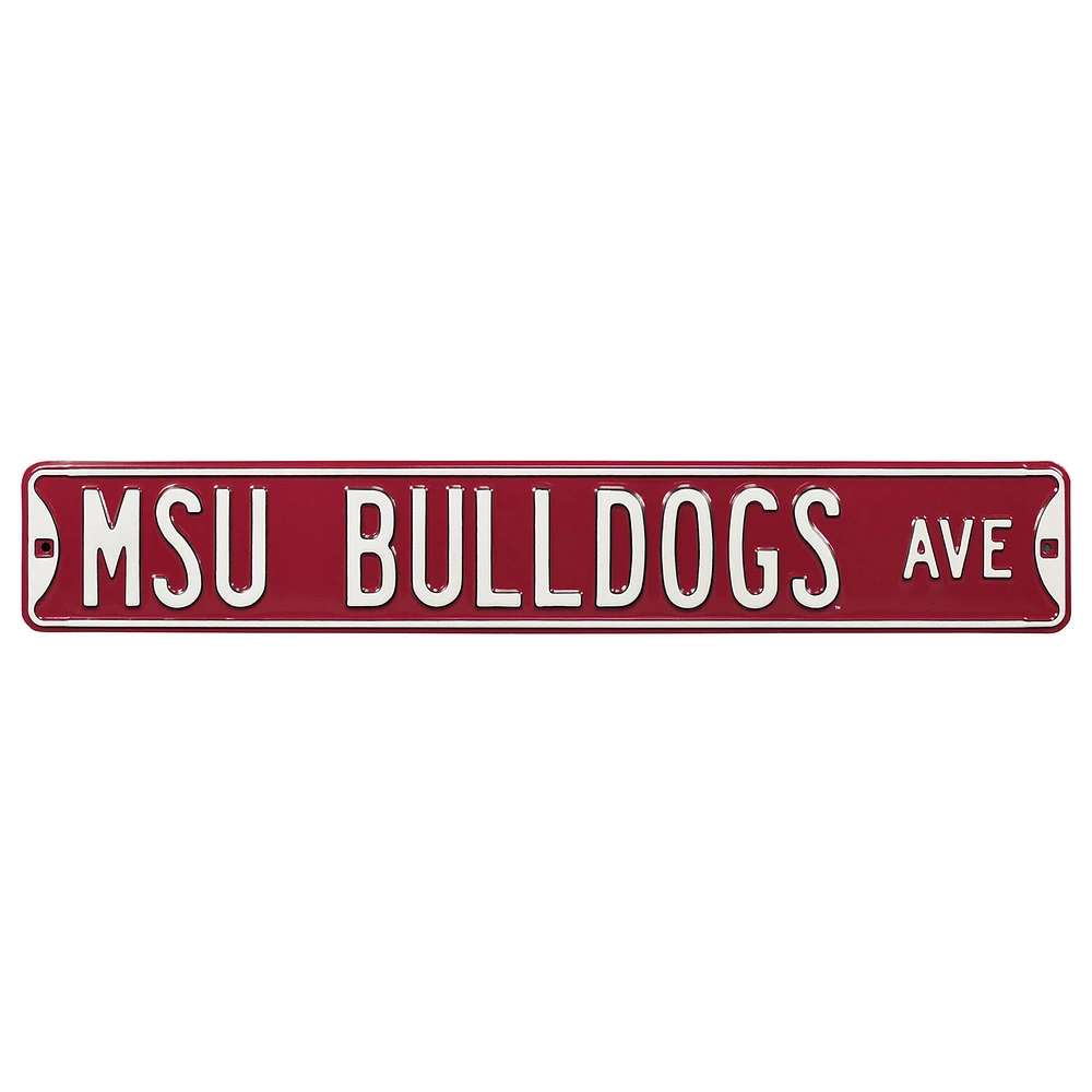 Mississippi State Bulldogs 6'' x 36'' Steel Street Sign