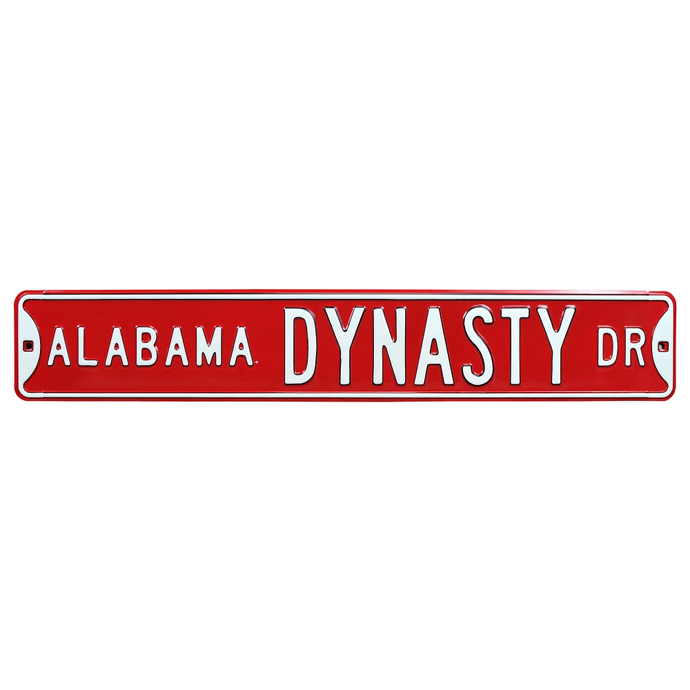 Alabama Crimson Tide 6'' x 36'' Steel Street Sign