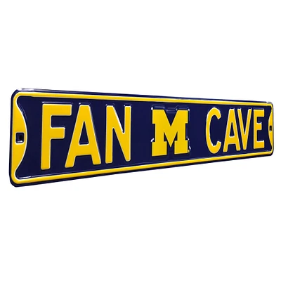 Michigan Wolverines 6'' x 36'' Steel Street Sign