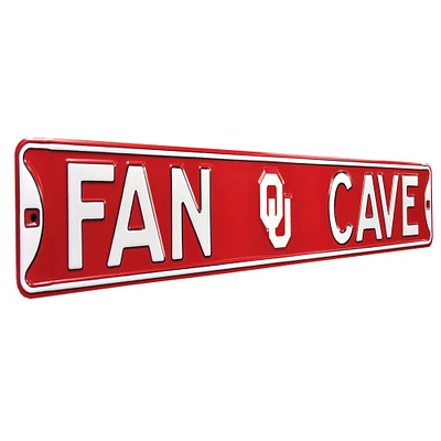 Oklahoma Sooners 6'' x 36'' Steel Street Sign