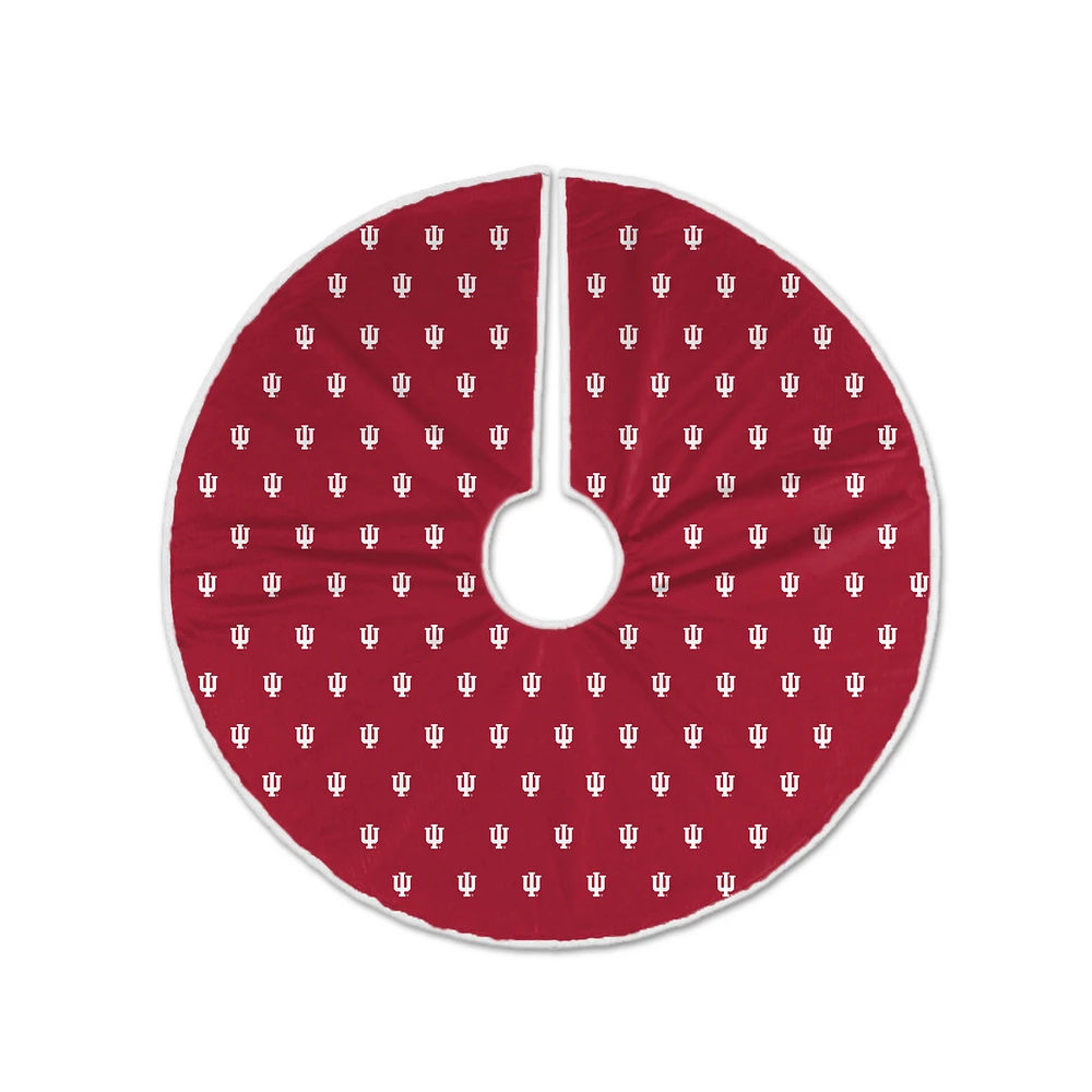 Indiana Hoosiers Microplush Christmas Tree Skirt