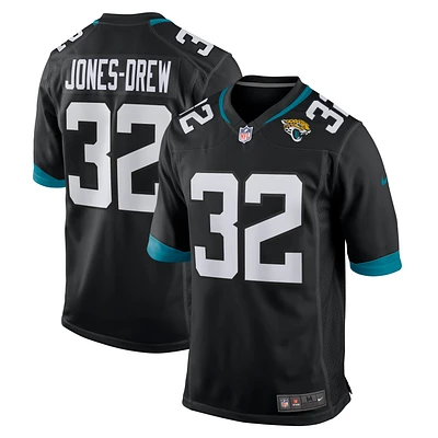 Men's Nike Maurice Jones-Drew Black Jacksonville Jaguars Retired Player Alternate Game Jersey