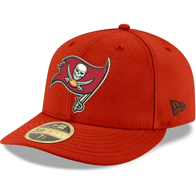 Men's New Era Tampa Bay Buccaneers Omaha Low Profile 59FIFTY Fitted Team Hat