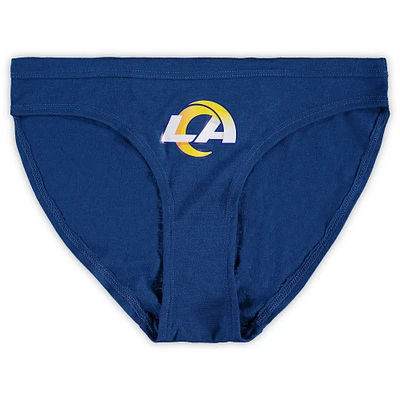 Women's Concepts Sport Royal Los Angeles Rams Solid Panties