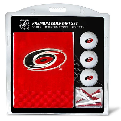 Carolina Hurricanes Embroidered Golf Gift Set