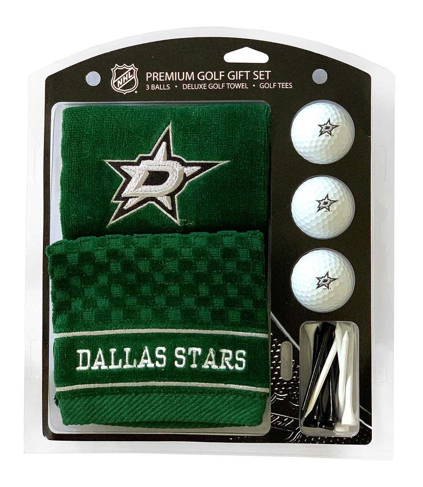Dallas Stars Embroidered Golf Gift Set