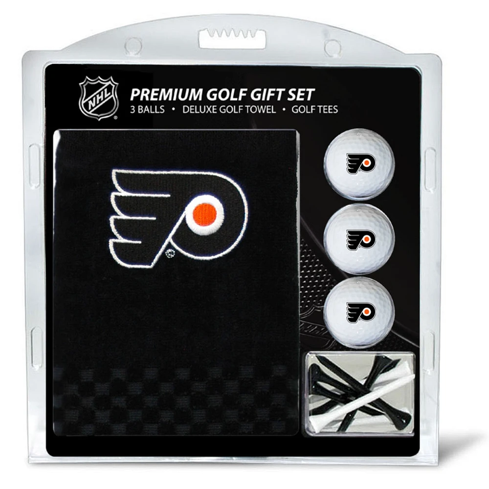 Philadelphia Flyers Embroidered Golf Gift Set